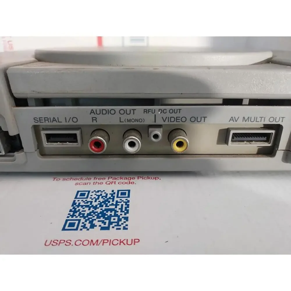 Sony PlayStation PS1 Console Only Powers On, No Power Cord Included - T6#203
